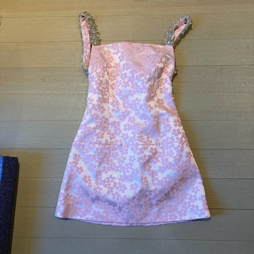 Sandy Liang Pink Blanco Dress